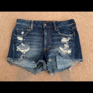 High-Rise Shortie American Eagle shorts